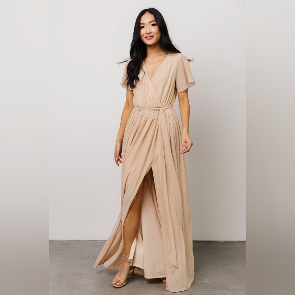NWT Baltic Born Kristina Maxi Dress - Natural